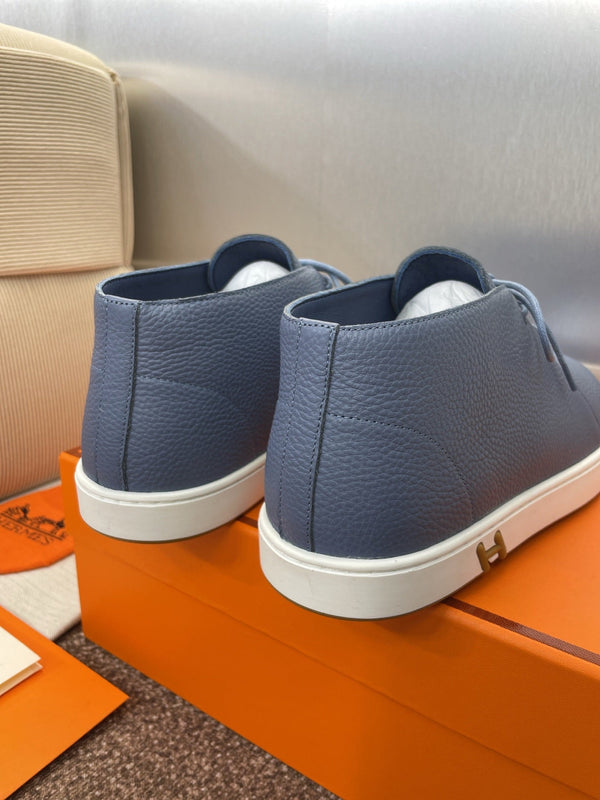 Sneaker HM 25 Klicker in pelle di vitello blu 373018