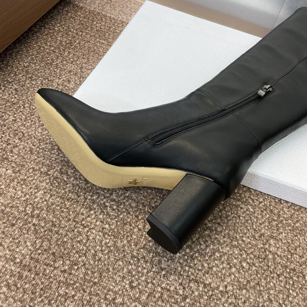 Dior 2025 D-Art Boot Black Calfskin 508533