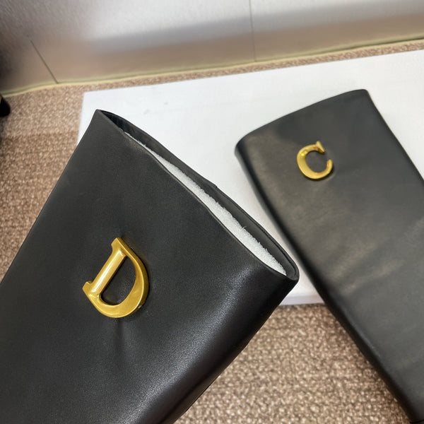 Dior 2025 D-Art Boot Black Calfskin 508533