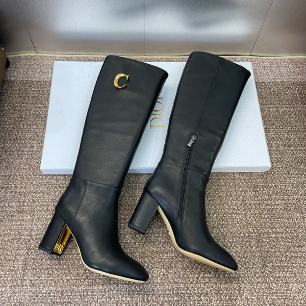 Dior 2025 D-Art Boot Black Calfskin 508533