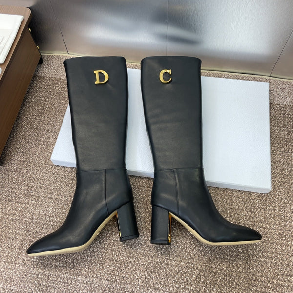 Dior 2025 D-Art Boot Black Calfskin 508533