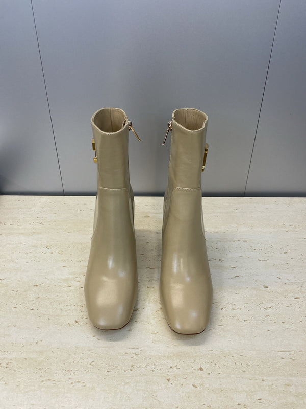 Dior 2025 Boot Beige Gold Cowhide 508546