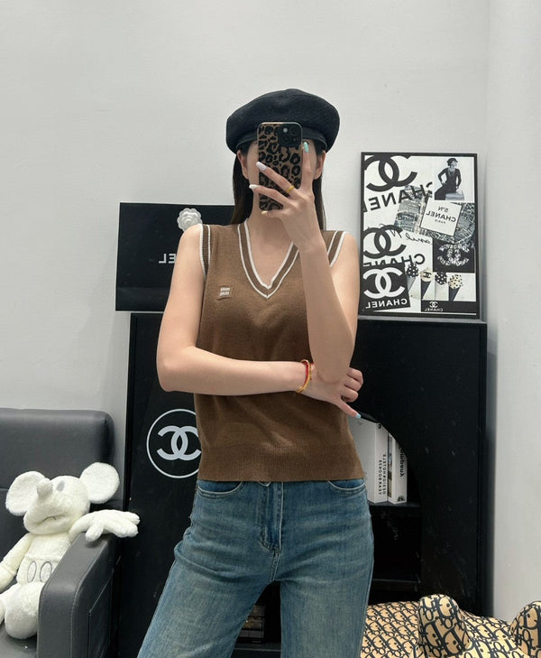 Miu 25 V- Gile Marrone Lana 232024