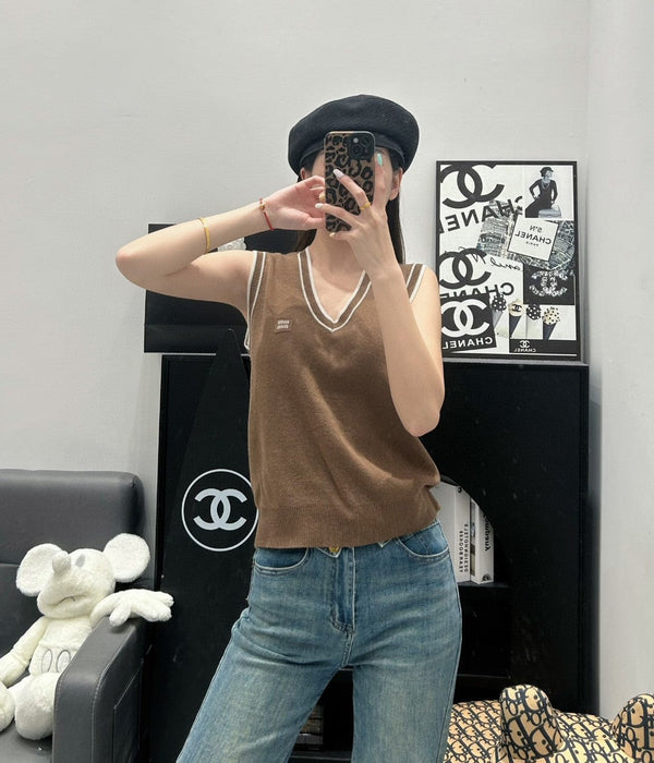 Miu 25 V- Gile Marrone Lana 232024