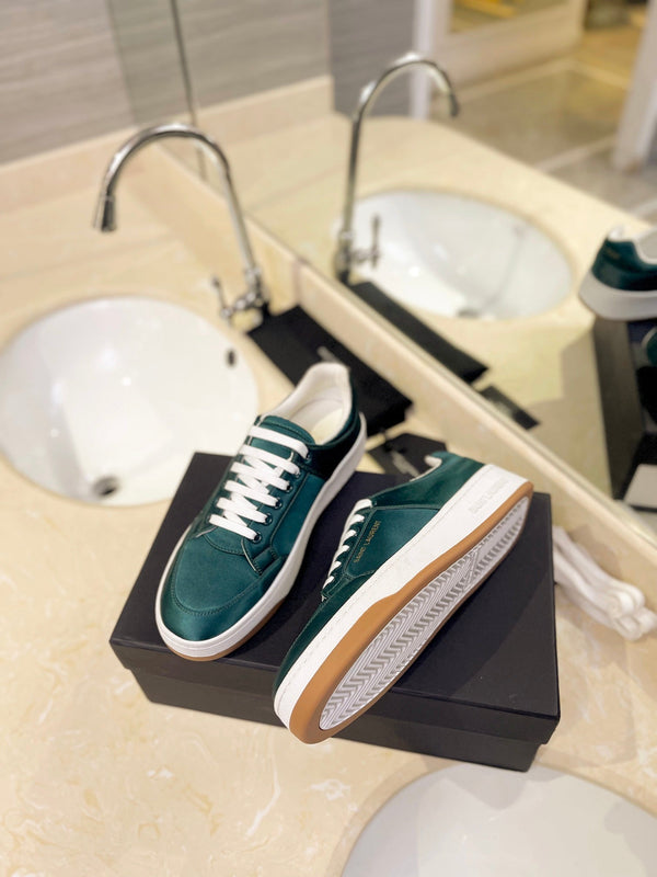 SL SL/61 SNEAKERS CASTLETON GRREN SATIN