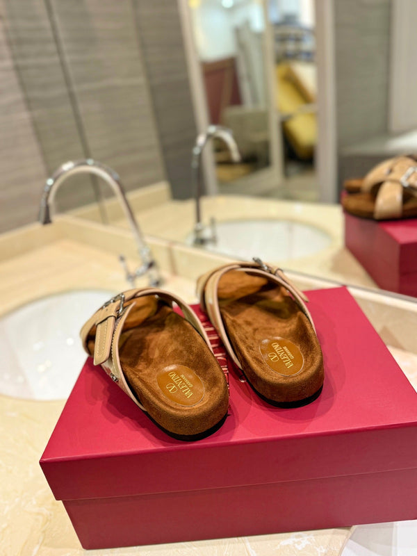 CROSSOVER - CINTURINO IN PELLE DI VITELLO MARRONE CAMMELLO