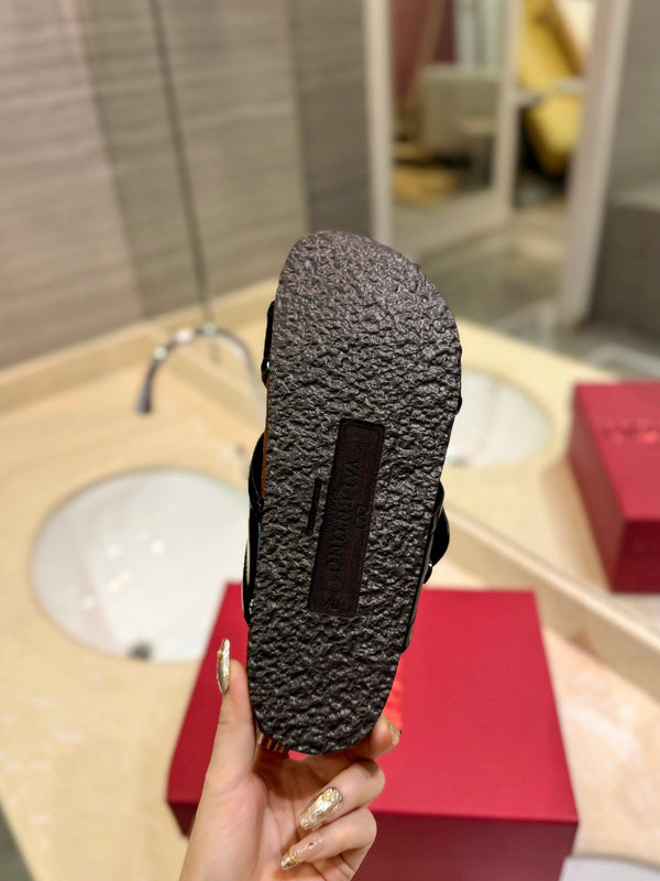 CROSSOVER - CINTURINO IN PELLE DI VITELLO NERA