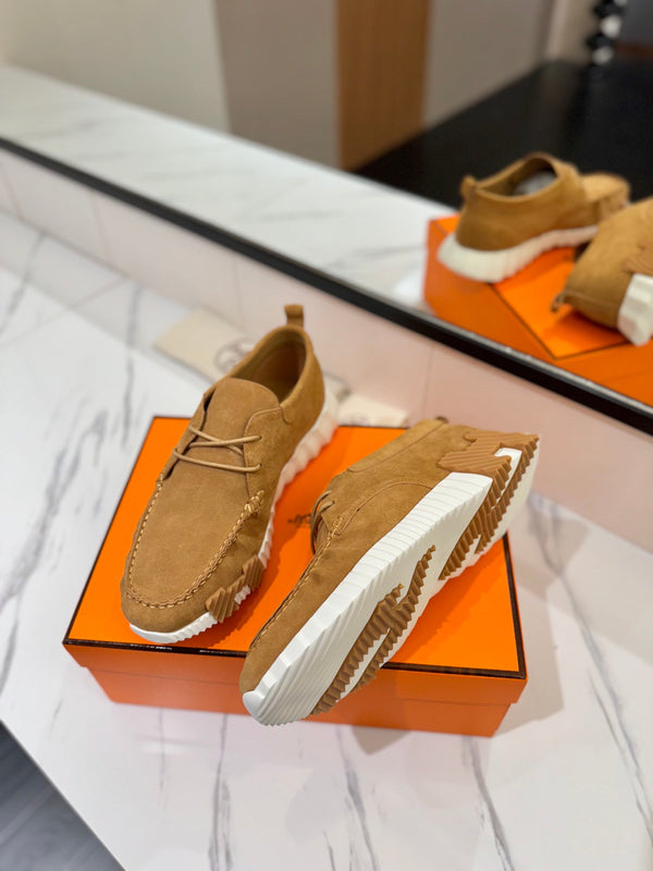 HM Increase Sneaker Caramel Suede 983035