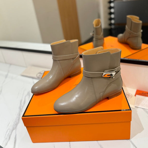 Stivaletto HM Neo 15mm in pelle di vacchetta marrone chiaro 960832