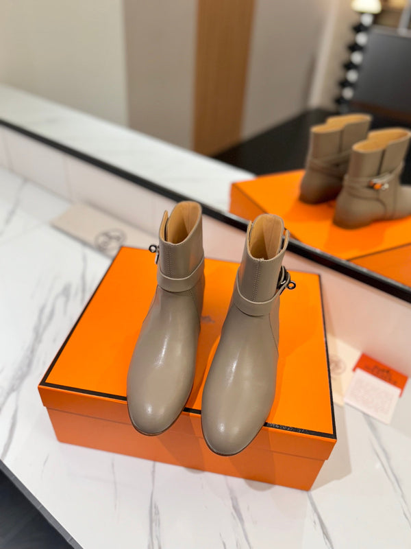 HM Neo Ankle Boot 15mm Light Brown Cowhide  960832