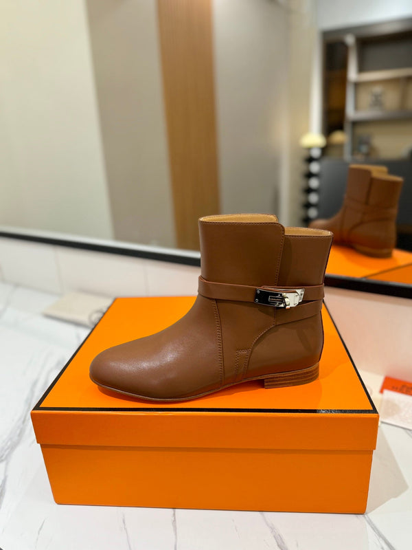 Stivaletto HM Neo 15mm in pelle di vacchetta marrone 960836