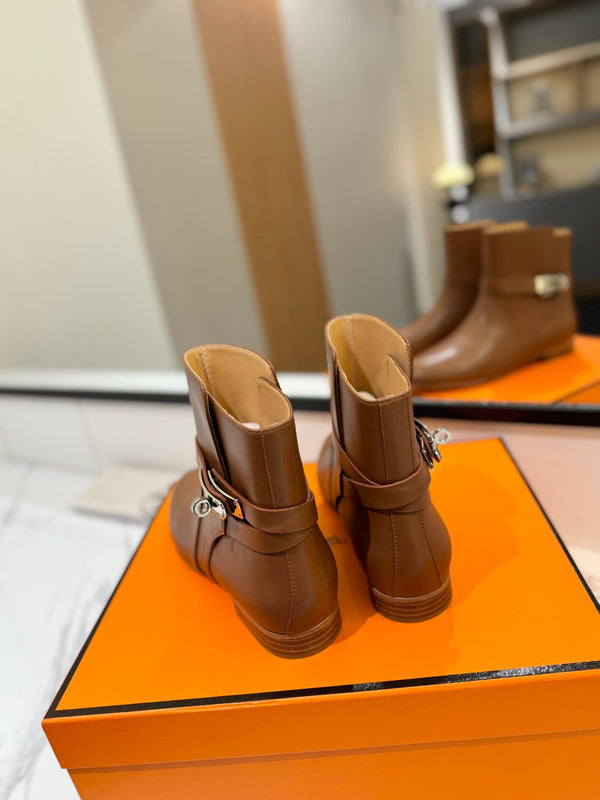 Stivaletto HM Neo 15mm in pelle di vacchetta marrone 960836