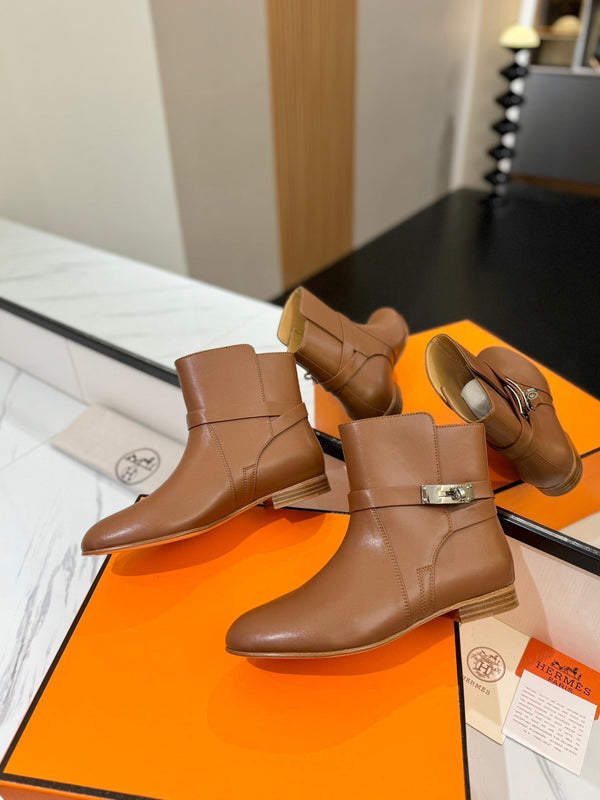 Stivaletto HM Neo 15mm in pelle di vacchetta marrone 960836