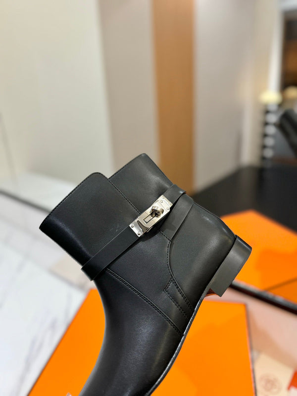 HM Neo Ankle Boot 15mm Black Cowhide 960840