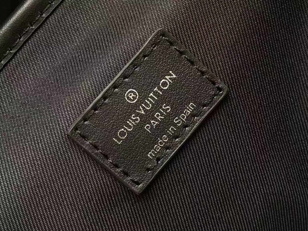 BACKPACK 44 IN GUN METAL DAMIER GRAPHITE CANVAS