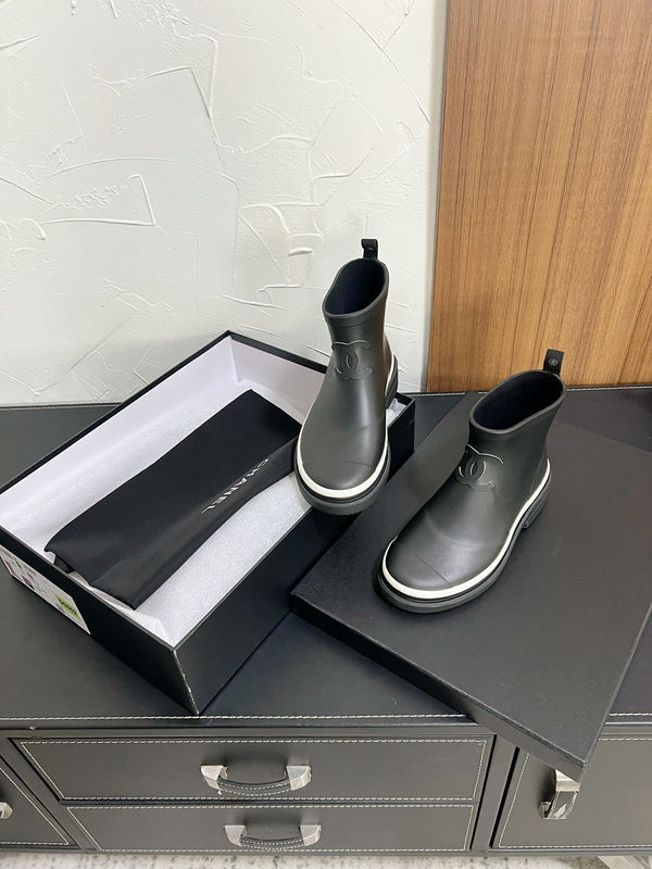 CC Ankle Boots Black Natural Rubber 949630