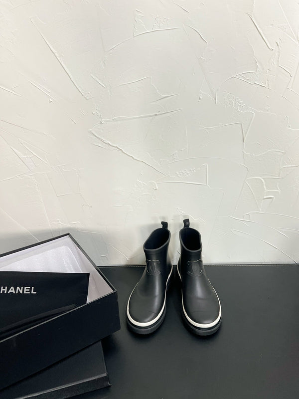 CC Ankle Boots Black Natural Rubber 949630