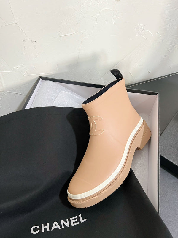 Stivaletti CC Beige Scuro Gomma Naturale 949631