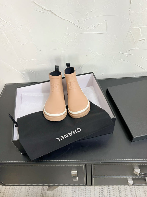 Stivaletti CC Beige Scuro Gomma Naturale 949631