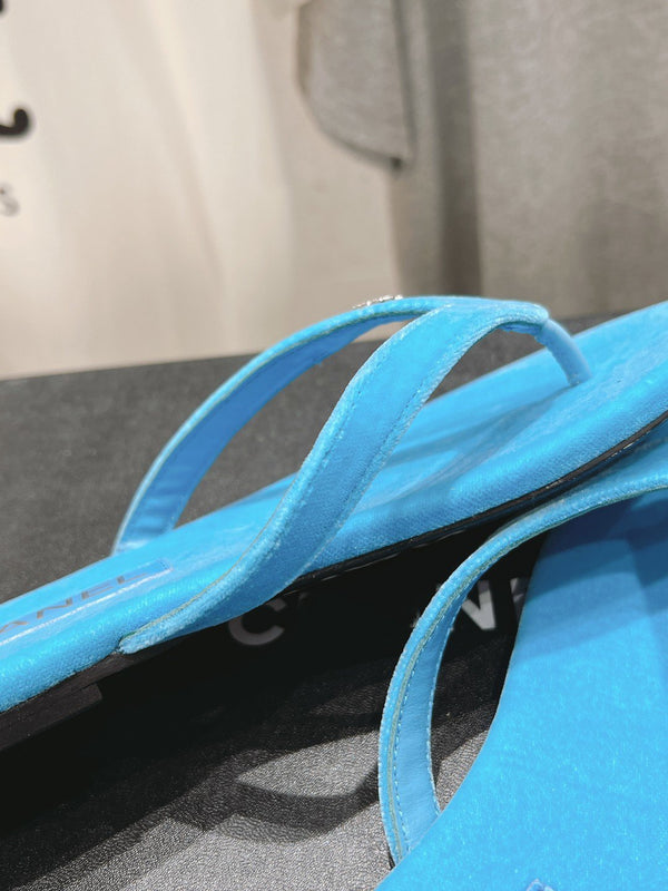 sandalo infradito cc cloud blue velvet