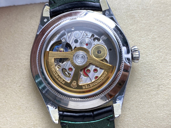 Rolex Perpetual 39mm Black Blue Dial