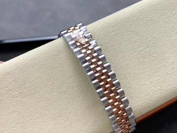 Datejust 31mm Pink Gold Steel Salmon Dial