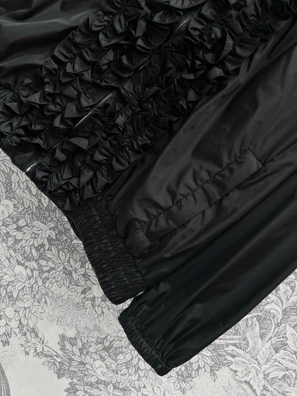 Miu Miu 25 Shirt Jacket Black Poliamide