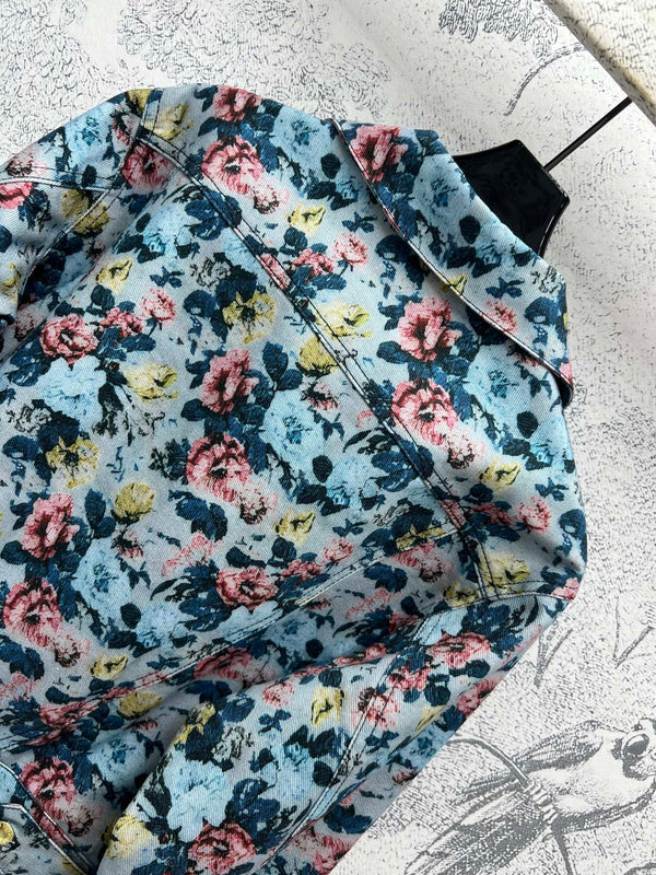 LV 25 Floral Vest Multicolor Polyester