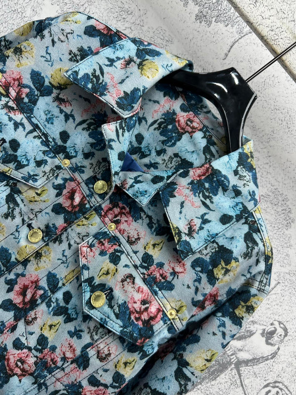 LV 25 Floral Vest Multicolor Polyester