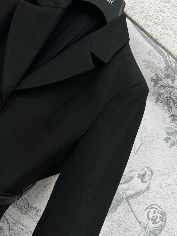 CD 25 Suit Black Polyester