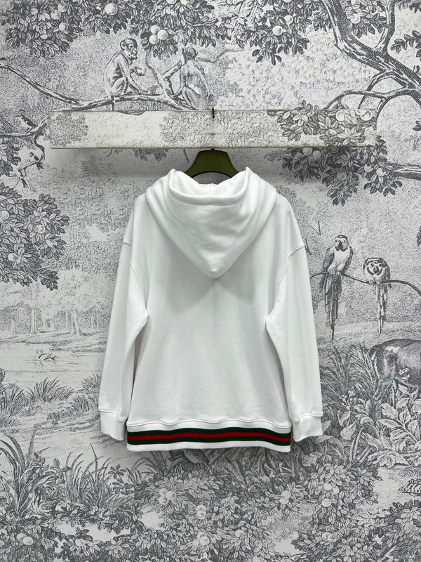 Gucci 2025 Sweatshirt Jacket White Cotton