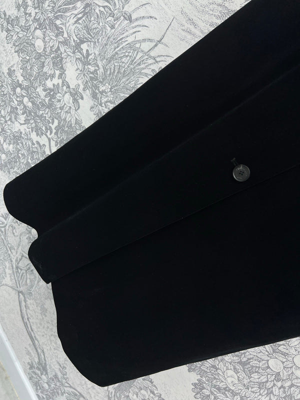 CD 25 Velvet Sleeveless Dress Black Polyester