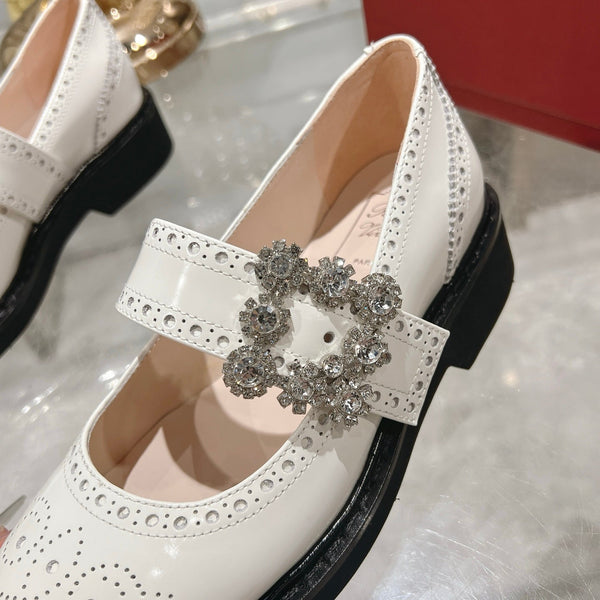 Viv 25 Mary Jane White Calf Patent Leather 235399