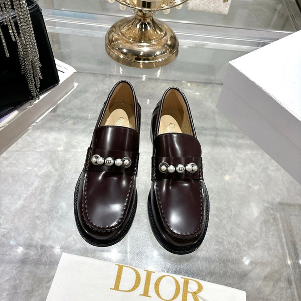 CD 25 Loafers Chocolate Brown Patent Leather 306931