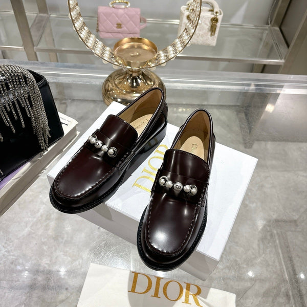 CD 25 Loafers Chocolate Brown Patent Leather 306931