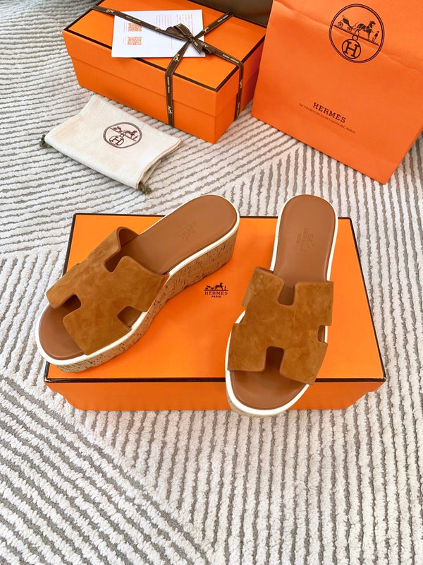 SANDALO EZE 65 CAMOSCIO MARRONE LUCIDO