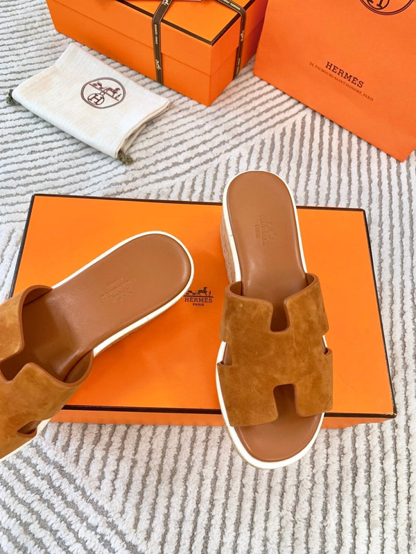 SANDALO EZE 65 CAMOSCIO MARRONE LUCIDO