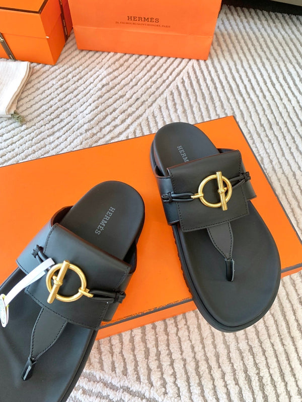 HM Joyce Sandal Black Lambskin 963499