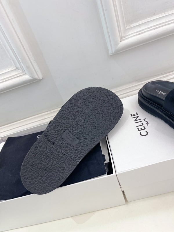 SANDALO DAD IN CAMOSCIO NERO