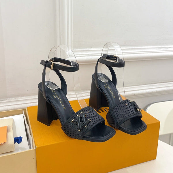 shake platform 90 black calfskin