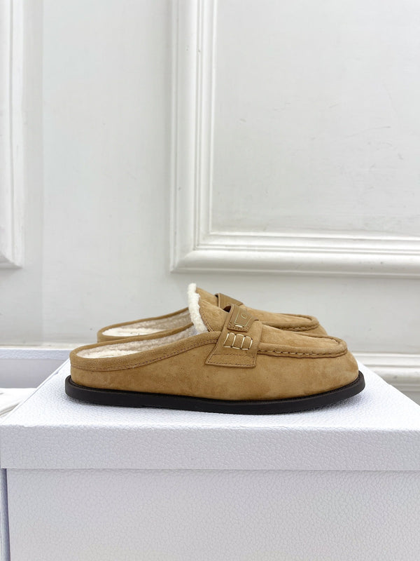 CD Boy Mule Light Brown Suede