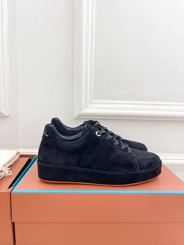 LP Nuage Sneaker In Black Suede 988277
