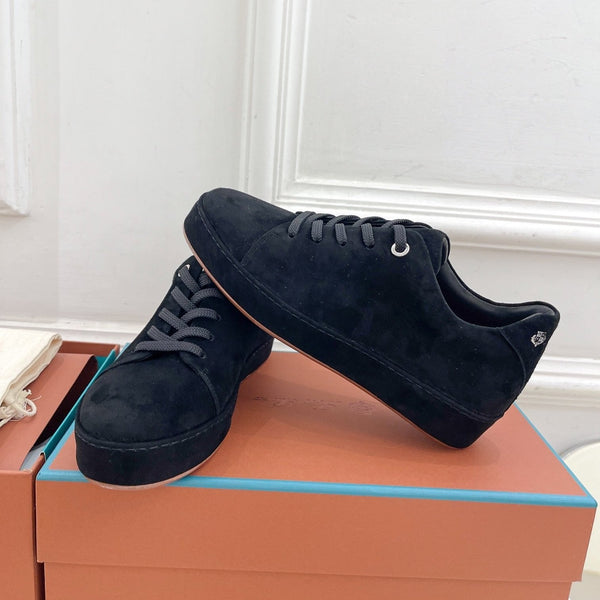 LP Nuage Sneaker In Black Suede 988277
