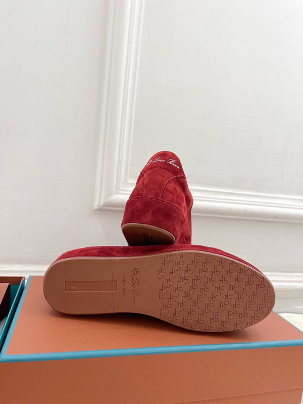 LP Nuage Sneaker In Red Suede  988283