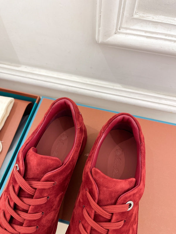 LP Nuage Sneaker In Red Suede  988283