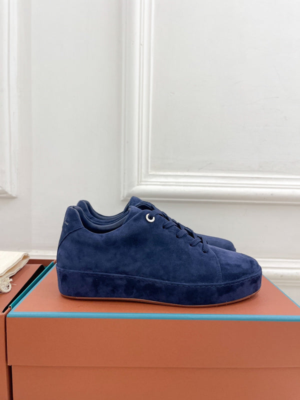 LP Nuage Sneaker In Navy Blue Suede  988285