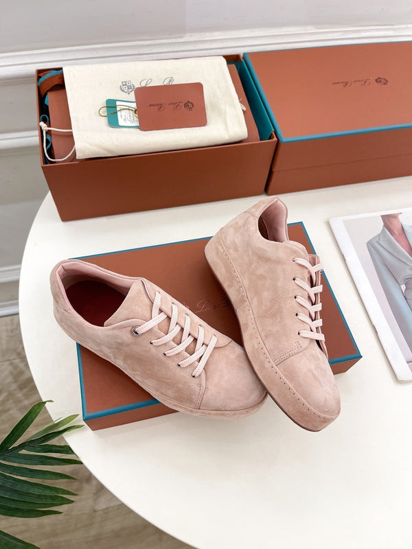 LP Nuage Sneaker In Light Pink Suede 988289