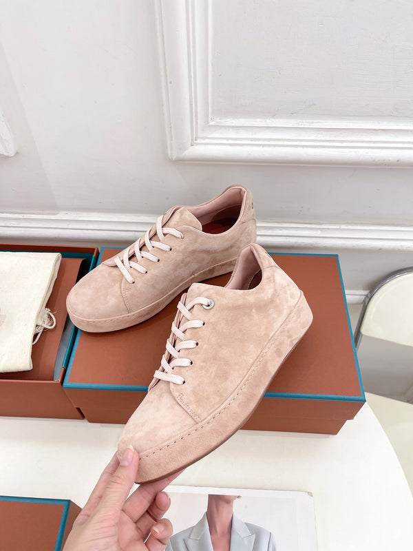 LP Nuage Sneaker In Light Pink Suede 988289