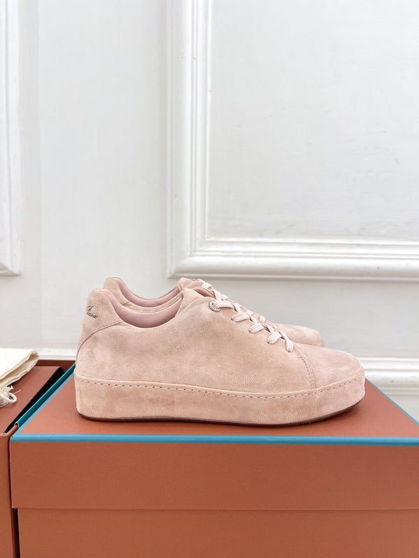 LP Nuage Sneaker In Light Pink Suede 988289