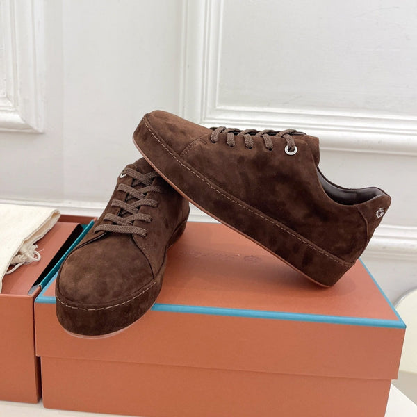LP Nuage Sneaker In Brown Chocolate Suede  988291